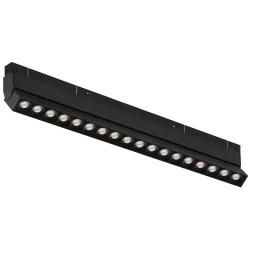 Трековый магнитный светильник iLedex Vision 4822-003-L350-18W-38DG-3000K-BK