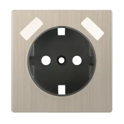Лицевая панель розетки USB шампань рифленый WL10-USB-CP 4690389100369
