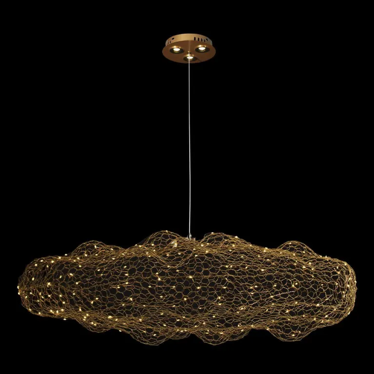 Подвесной светодиодный светильник Loft IT Cloud 10247/1500 Gold в Нижнем Новгороде