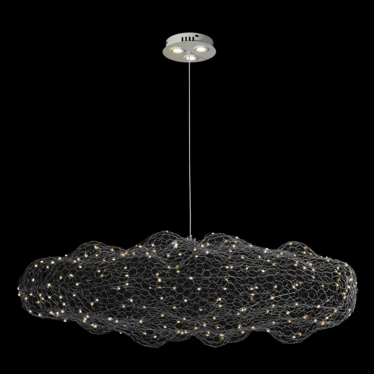 Подвесной светодиодный светильник Loft IT Cloud 10247/1500 Silver в Нижнем Новгороде