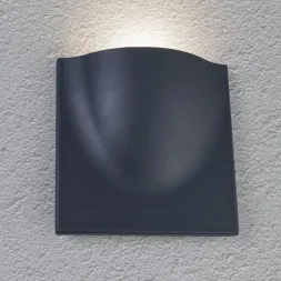 Уличный настенный светодиодный светильник Arte Lamp Tasca A8506AL-1GY