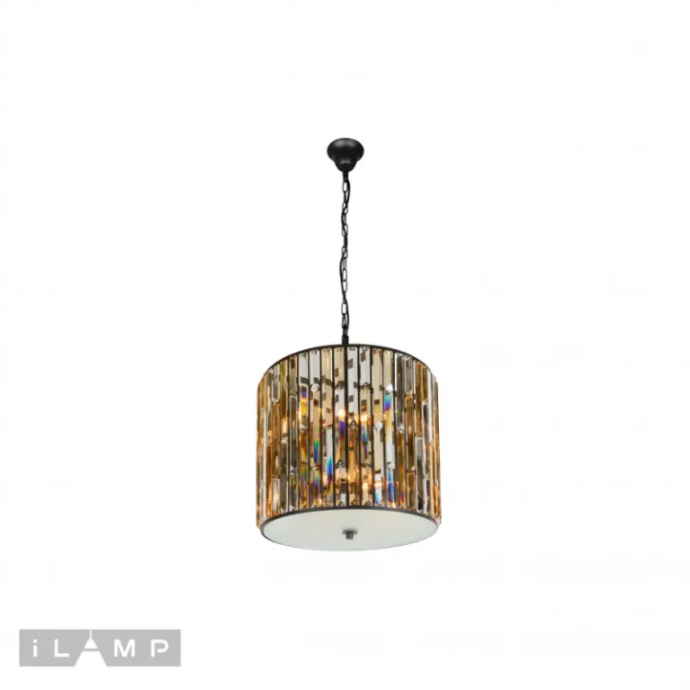 Подвесная люстра iLamp Royal 10390-5+5P BK в Нижнем Новгороде