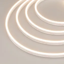 Лента герметичная Arlight MOONLIGHT-SIDE-A120-06x12mm 24V Warm2300 (9.6 W/m, IP65, 5m, wire x2) 0410