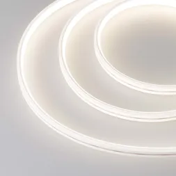 Лента герметичная Arlight MOONLIGHT-TOP-X320-11x7mm 24V Warm3000 (10 W/m, IP65, CSP, 5m, wire x2) 03