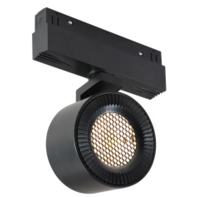 Трековый магнитный светильник iLedex Vision 4822-010-D82-12W-38DG-3000K BK (WALL WASHER) в Нижнем Новгороде