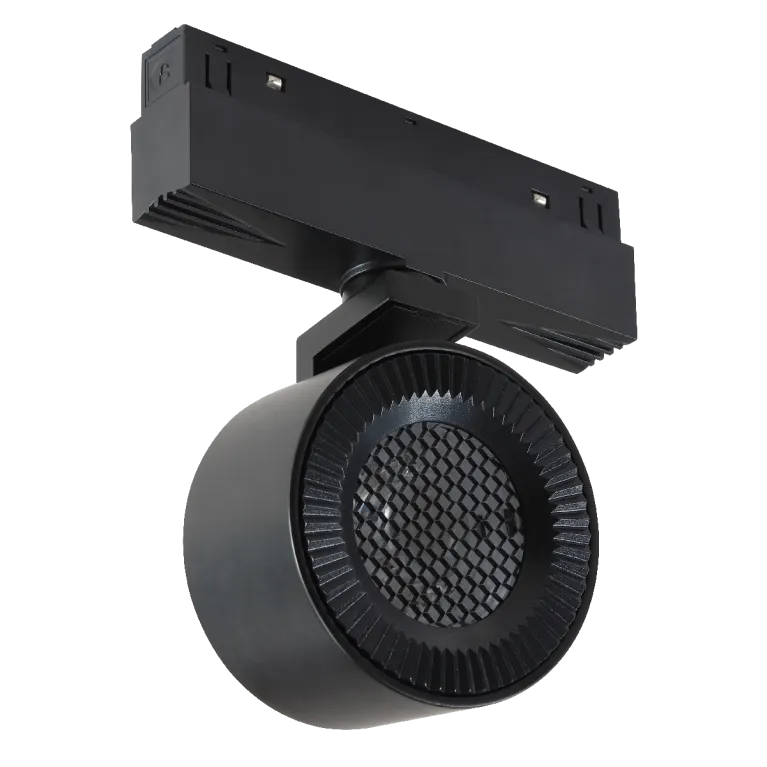 Трековый магнитный светильник iLedex Vision 4822-010-D82-12W-38DG-3000K BK (WALL WASHER) в Нижнем Новгороде