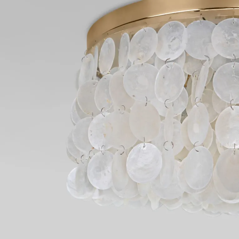 Потолочная люстра Eurosvet Sandra60084/5 латунь/перламутр Smart a071170 в Нижнем Новгороде