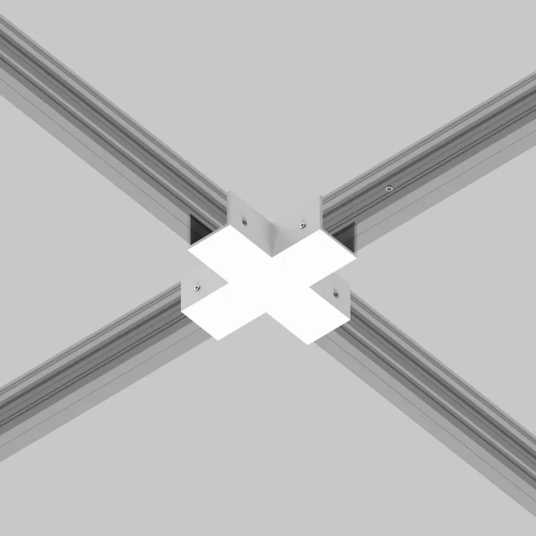 Коннектор X-образный для профиля Maytoni Elasity IP O-TR001-CC-W в Нижнем Новгороде
