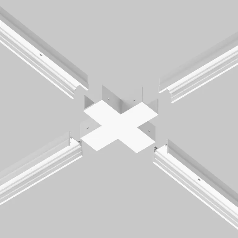Коннектор X-образный для профиля Maytoni Elasity IP O-TR001-CC-W в Нижнем Новгороде