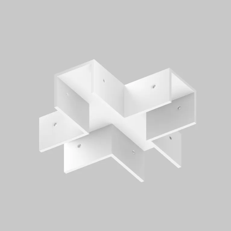 Коннектор X-образный для профиля Maytoni Elasity IP O-TR001-CC-W в Нижнем Новгороде