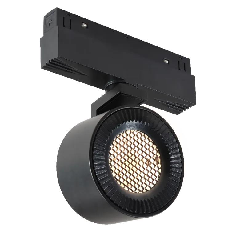 Трековый магнитный светильник iLedex Vision 4822-010-D82-12W-38DG-4000K BK (WALL WASHER) в Нижнем Новгороде