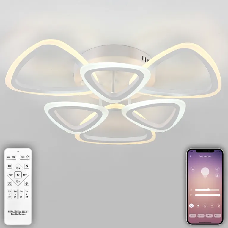 Потолочная люстра Natali Kovaltseva LED LAMPS 81127/5C в Нижнем Новгороде