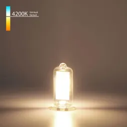 Лампа светодиодная Elektrostandard G9 5W 4200K прозрачная BLG915 4690389183522