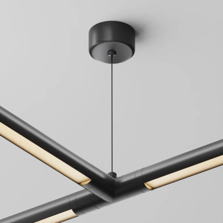 Тросовый подвес с потолочной чашей Maytoni Shelf CA029SW-L1000-B в Нижнем Новгороде