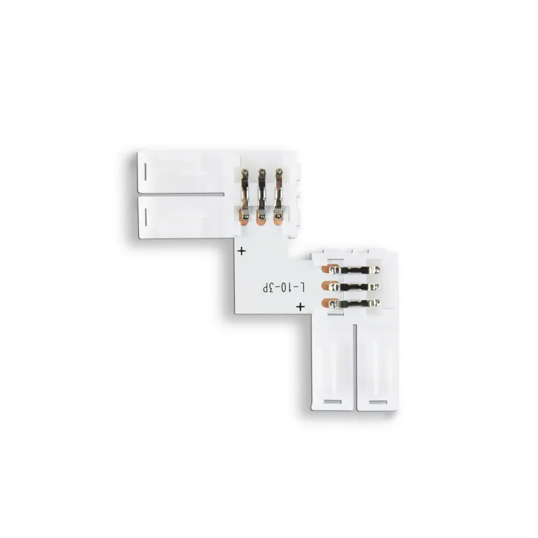 Соединитель угловой L для светодиодной ленты Ambrella Light 5050 12/24V (3 конт.) GS6651 (10шт) в Нижнем Новгороде