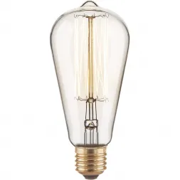 Лампа накаливания Elektrostandard диммируемая E27 60W прозрачная 4690389082153