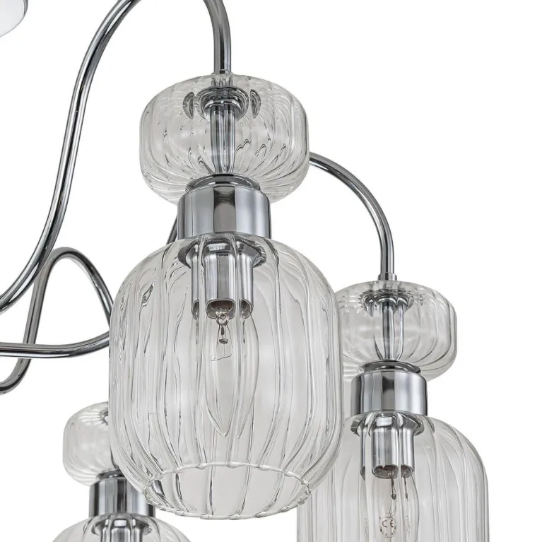 Потолочная люстра Escada Gloss 1141/6PL Chrome/Clear в Нижнем Новгороде
