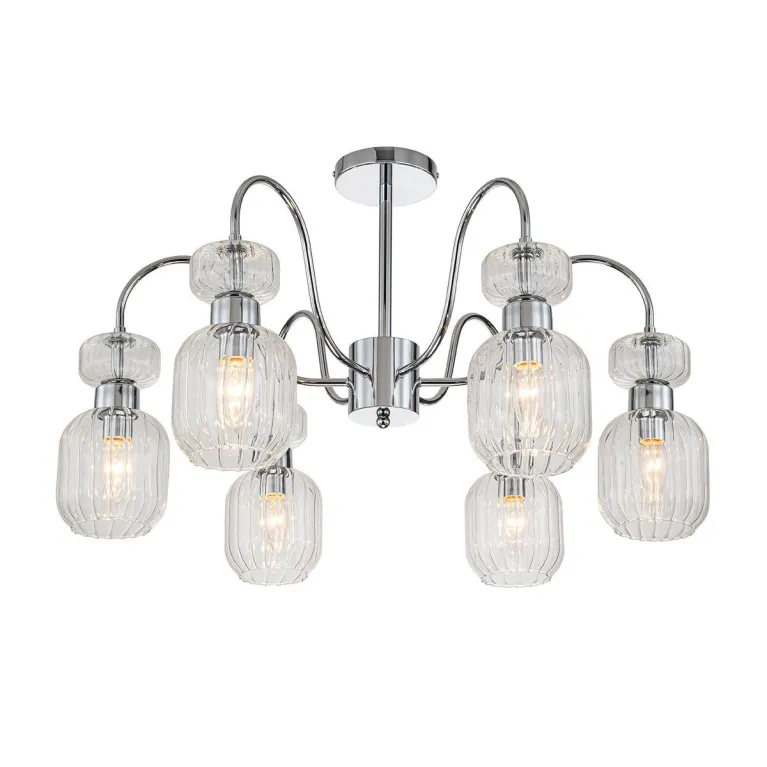 Потолочная люстра Escada Gloss 1141/6PL Chrome/Clear в Нижнем Новгороде