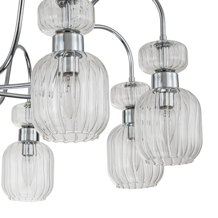 Потолочная люстра Escada Gloss 1141/8PL Chrome/Clear в Нижнем Новгороде