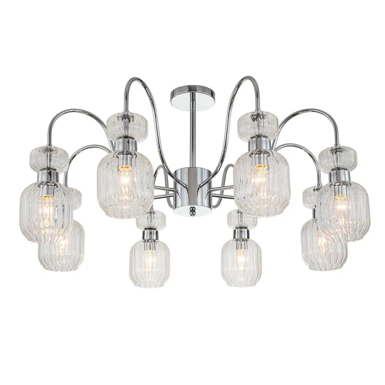 Потолочная люстра Escada Gloss 1141/8PL Chrome/Clear в Нижнем Новгороде