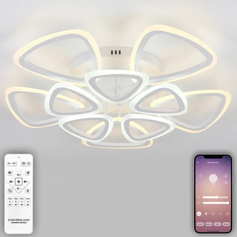 Потолочная люстра Natali Kovaltseva LED LAMPS 81127/7C в Нижнем Новгороде