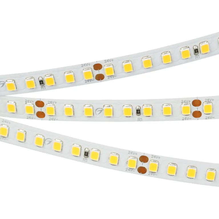 Светодиодная лента Arlight RT-A160-8mm 24V Warm2400 (12 W/m, IP20, 2835, 5m) (Arlight, высок.эфф.150 в Нижнем Новгороде