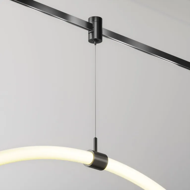 Коннектор с тросовым подвесом для магнитного шинопровода Maytoni Technical Tau Flarity TRA154SW-1B в Нижнем Новгороде