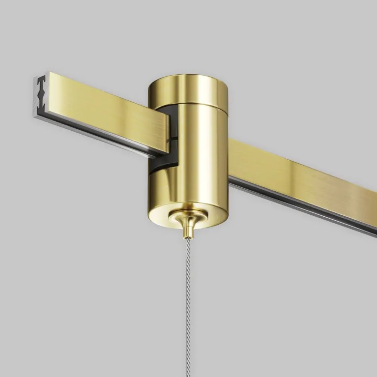 Коннектор с тросовым подвесом для магнитного шинопровода Maytoni Technical Tau Flarity TRA154SW-1BS в Нижнем Новгороде