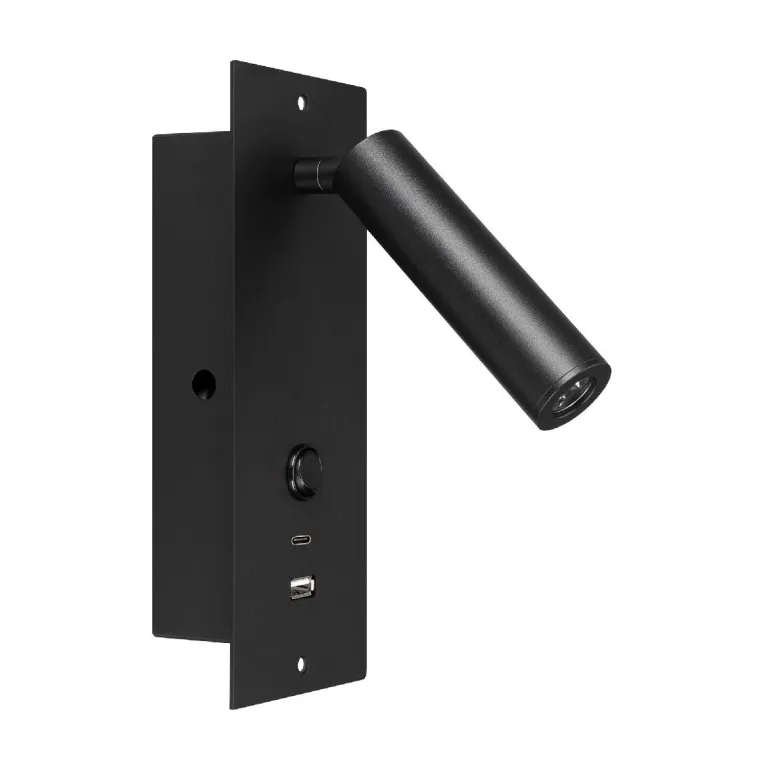 Спот Arlight SP-BED-CHARGE-BUILT-S80x230-3W Warm3000 (BK, 20 deg, 230V, USB-A, USB-C) 046880 в Нижнем Новгороде