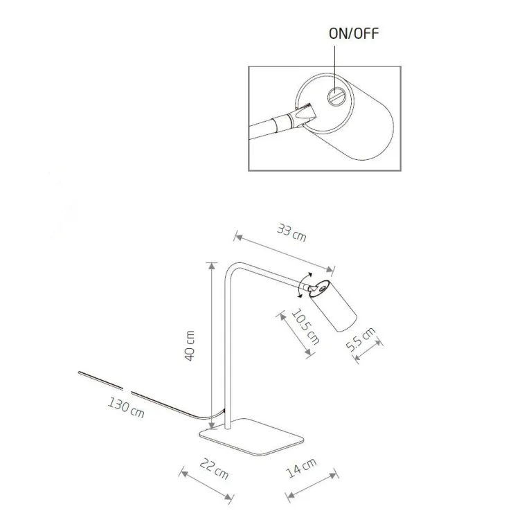 Настольная лампа Nowodvorski Mono 7716 в Нижнем Новгороде