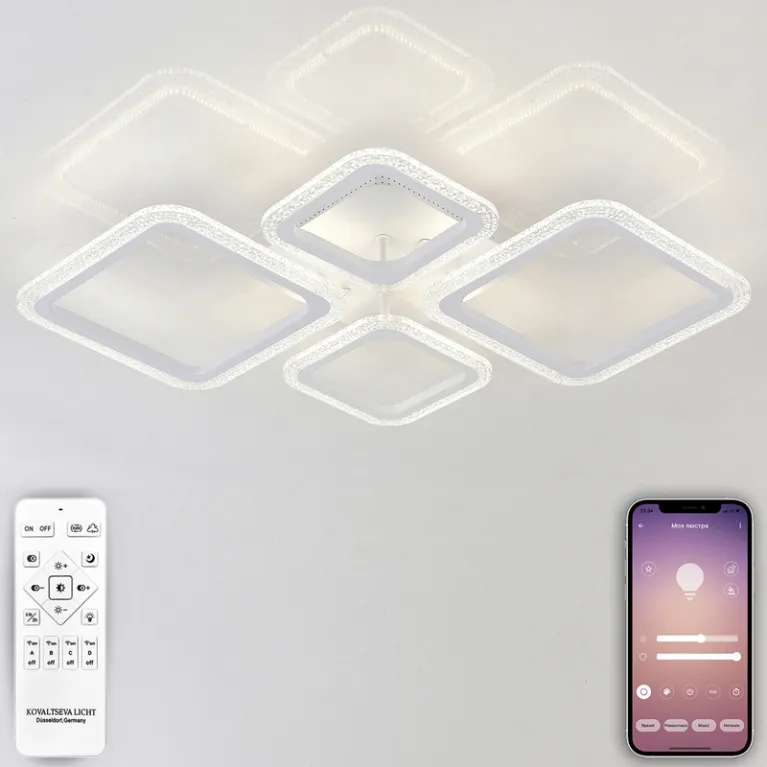 Потолочная люстра Natali Kovaltseva Opti LED LAMPS 81229 в Нижнем Новгороде