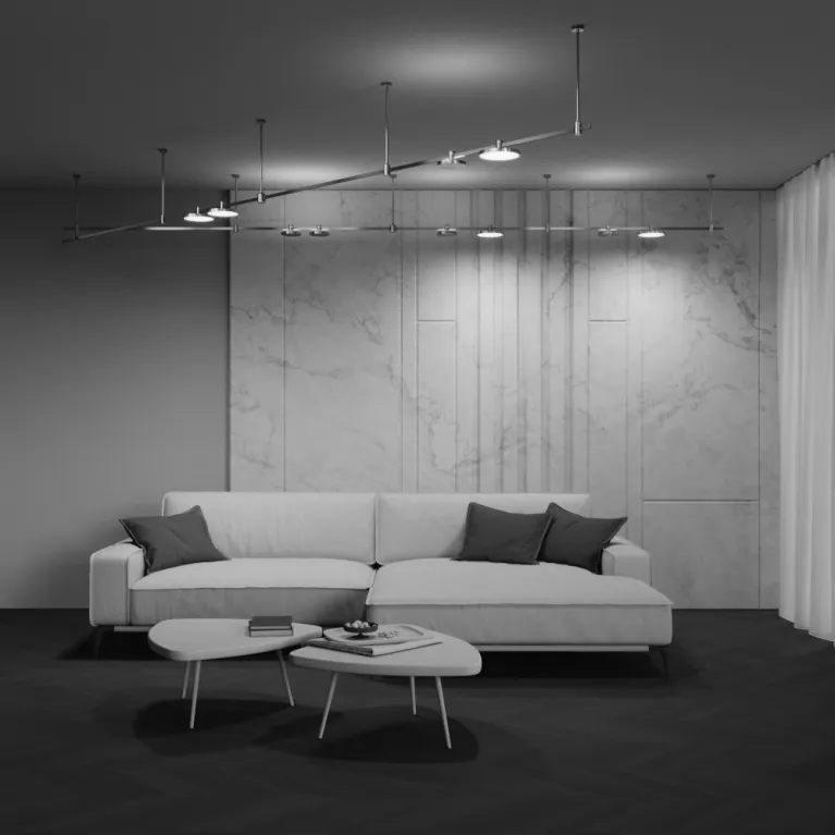 Трековый магнитный светильник Maytoni Technical Plato Flarity TR153-1-10W3K-PT в Нижнем Новгороде