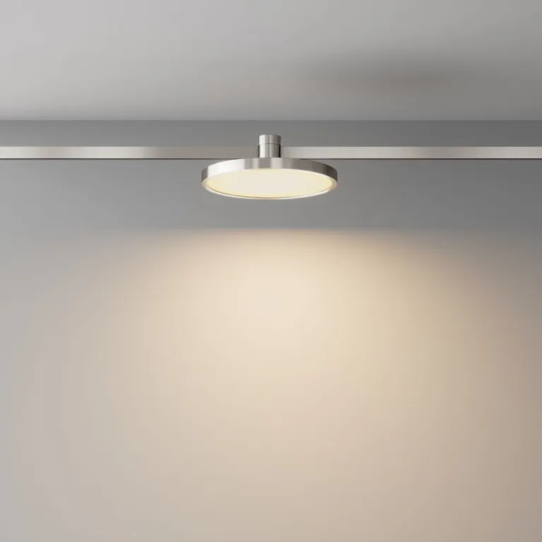 Трековый магнитный светильник Maytoni Technical Plato Flarity TR153-1-10W3K-PT в Нижнем Новгороде