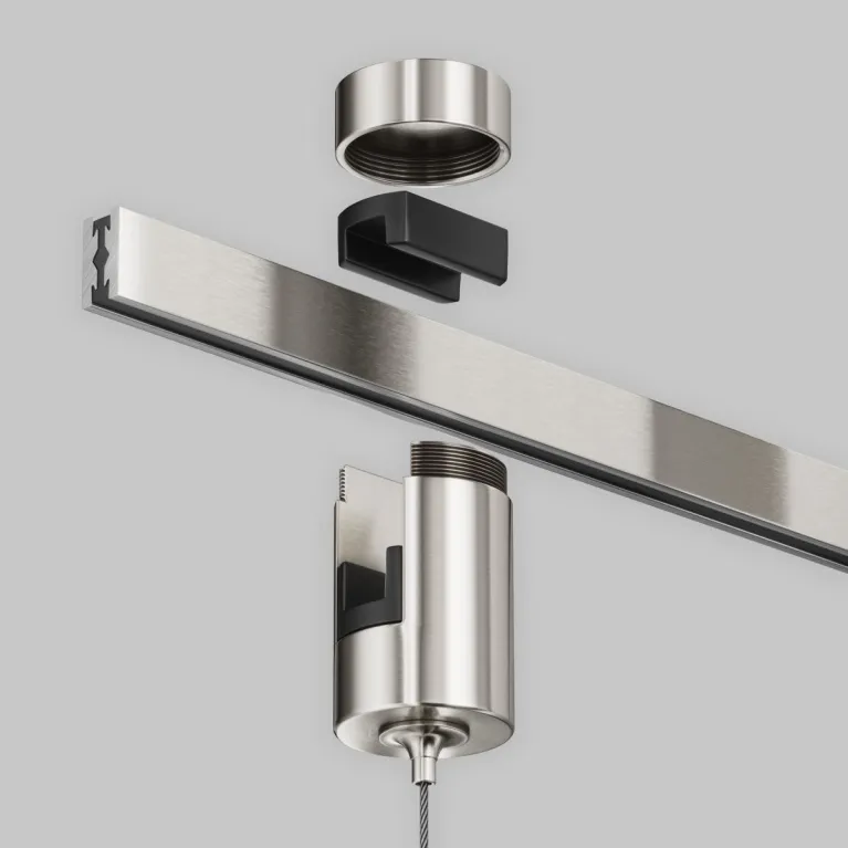 Коннектор с тросовым подвесом для магнитного шинопровода Maytoni Technical Tau Flarity TRA154SW-1PT в Нижнем Новгороде