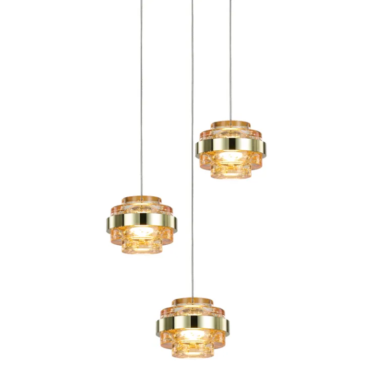 Подвесной светильник Delight Collection MD22030002 MD22030002-3A gold/champagne в Нижнем Новгороде