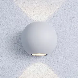 Уличный настенный светодиодный светильник Elektrostandard 1566 Techno LED Diver белый 4690389107467