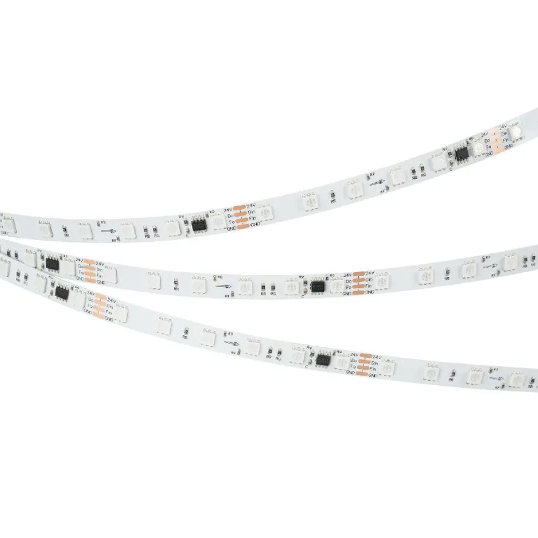 Светодиодная лента Arlight SPI-B60-10mm 24V RGB-PX6-BPT (12 W/m, IP20, 5060, 5m) 039180 в Нижнем Новгороде