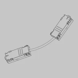 L-соединитель питания для шинопровода трековой системы IMEX Smart Line IL.0050.4002-WH