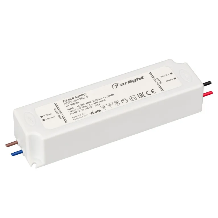 Блок питания Arlight ARPV-SP-24060 (24V, 2.5A, 60W) 040045 в Нижнем Новгороде