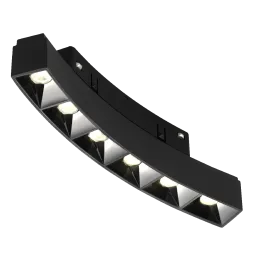 Трековый магнитный светильник iLedex Vision 4822-033-L188-D600-6W-110DG-3000K-BK