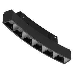 Трековый магнитный светильник iLedex Vision 4822-036-L190-D1200-6W-110DG-3000K-BK