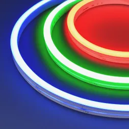 Светодиодная герметичная лента Arlight MOONLIGHT-SIDE-B84-12x17mm 24V RGB (12 W/m, IP67, 5m, wire x2