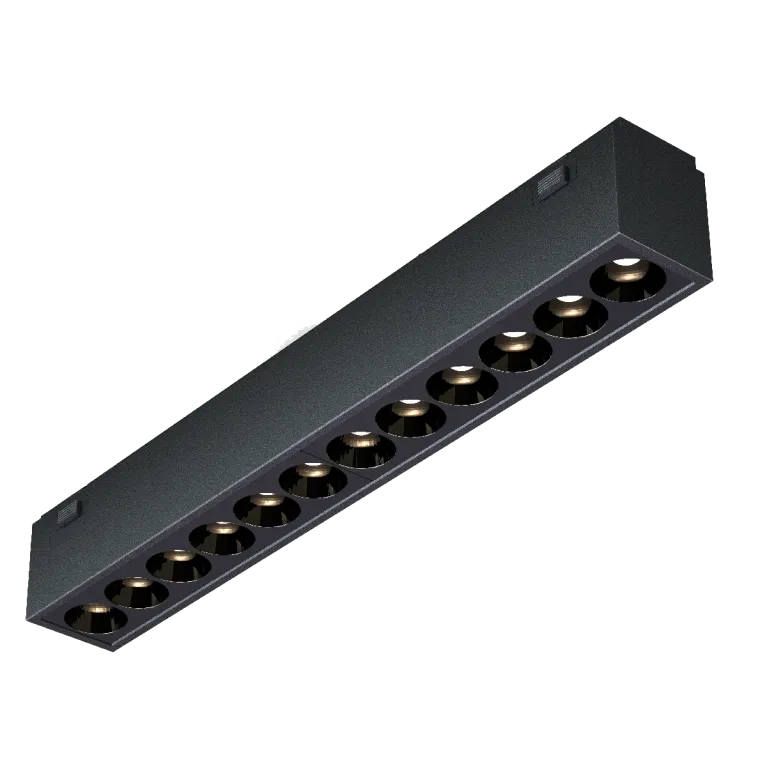 Трековый магнитный светильник iLedex Vision 4825-039-L197-12W-36DG-4000K-BK в Нижнем Новгороде