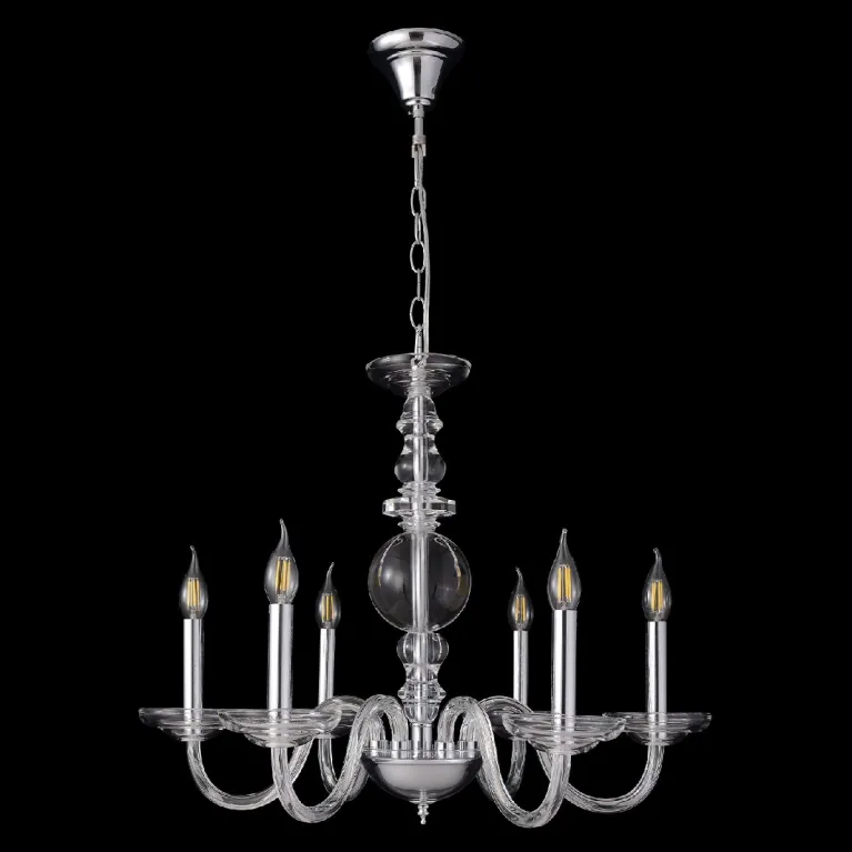 Подвесная люстра Crystal Lux ARABESQUE SP6 CHROME в Нижнем Новгороде