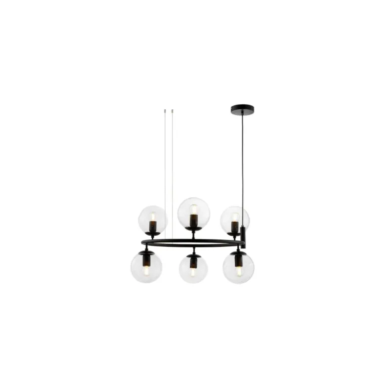 Подвесная люстра Lumina Deco Ceredo LDP 6034-6 RND BK в Нижнем Новгороде