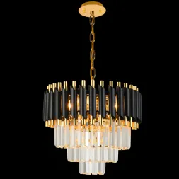Подвесной светильник Natali Kovaltseva DARIAN 76017/5C GOLD BLACK