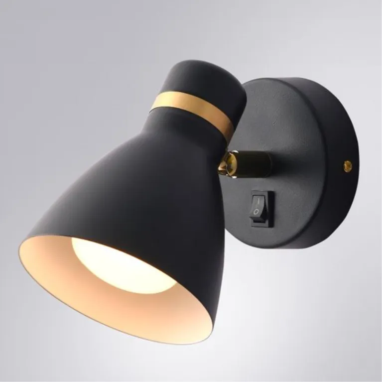 Спот Arte Lamp Fafnir A5047AP-1BK в Нижнем Новгороде
