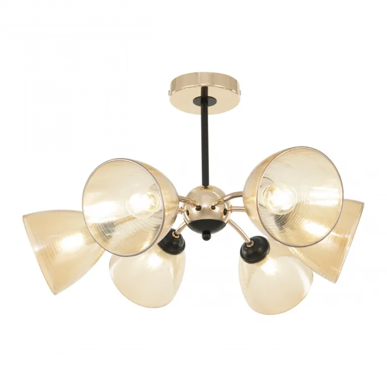 Люстра на штанге Arte Milano Napoli 329007/3+3 GD.BK в Нижнем Новгороде