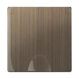 Накладка для розетки IP44 с крышкой бронзовая WL12-SKGSC-IP44-CP 4690389100499