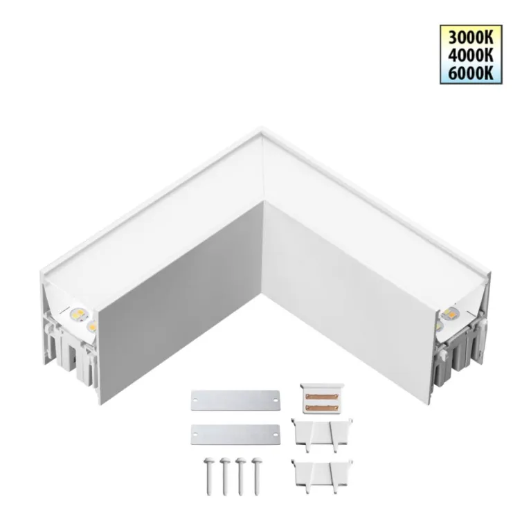 Светильник соединитель «L» с переключателем цветовой темперетуры Novotech Over Fatto 359608 в Нижнем Новгороде